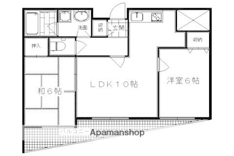 エル・カーサー(2LDK/3階)の間取り写真