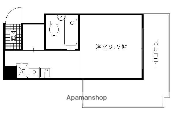 サンシティ烏丸(1K/7階)の間取り写真