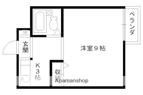 ANNEX21(1K/2階)の間取り写真