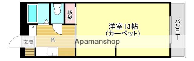 エクセレントハイツ(1K/3階)の間取り写真