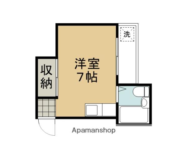 サンライズ宝ヶ池(ワンルーム/4階)の間取り写真