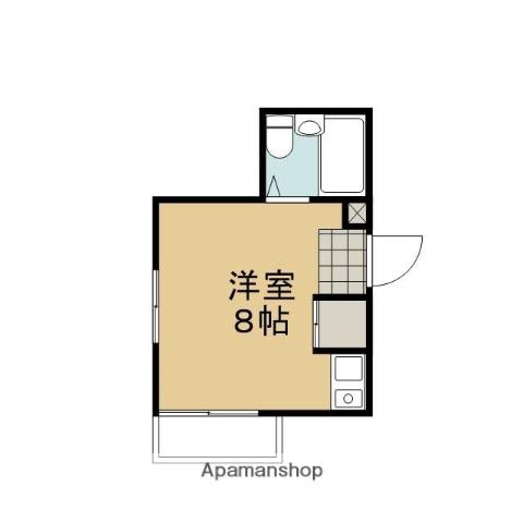 サンローラン北大路(ワンルーム/1階)の間取り写真