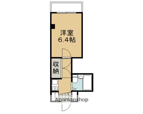 シュール西賀茂(1K/1階)の間取り写真