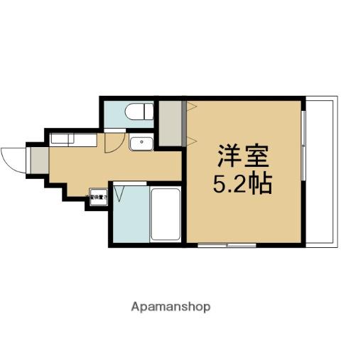 ラ・ビスタ(1K/2階)の間取り写真