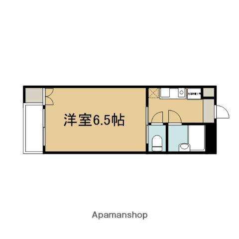 岩倉駅北2(1K/3階)の間取り写真