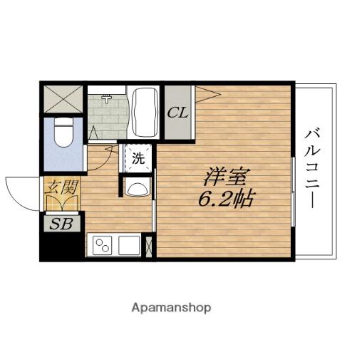 エステムコート新大阪Ⅵ エキスプレイス(1K/10階)の間取り写真