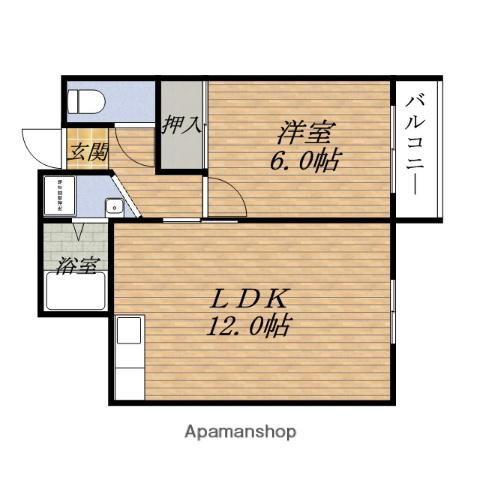 JMR RESIDENCE 新大阪(1LDK/9階)の間取り写真