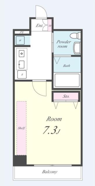 セイワパレス 堂島シティ(1K/9階)の間取り写真