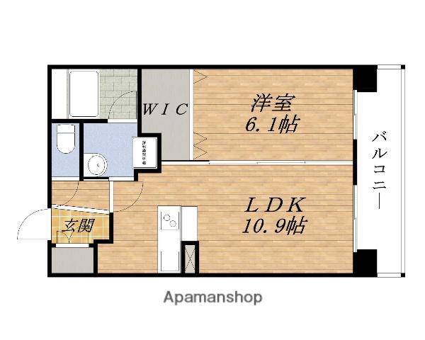 BENTLEY—TAS(1LDK/2階)の間取り写真