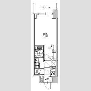 S-RESIDENCE堺筋本町UNO(1K/12階)の間取り写真