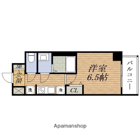 ARTIZA ESAKA(1K/3階)の間取り写真
