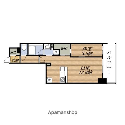 リビオメゾン新大阪(1LDK/10階)の間取り写真