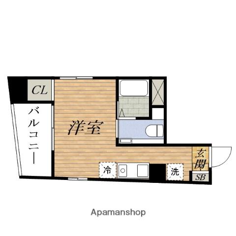 VEINZ 吹田(ワンルーム/5階)の間取り写真