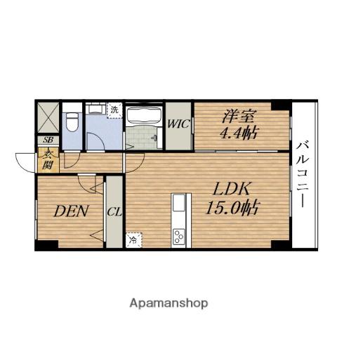 GROOVE豊中RESIDENCE(2LDK/8階)の間取り写真