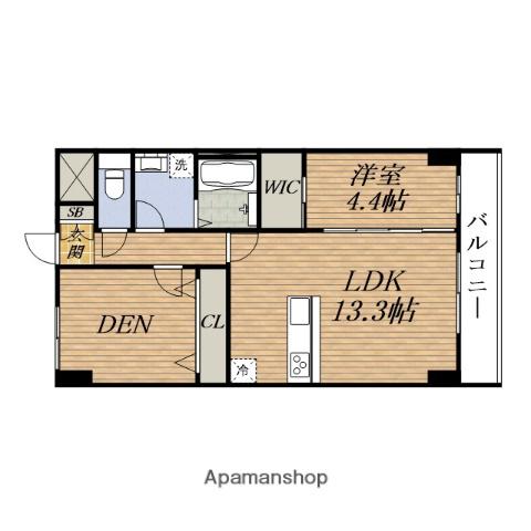 GROOVE豊中RESIDENCE(2LDK/5階)の間取り写真