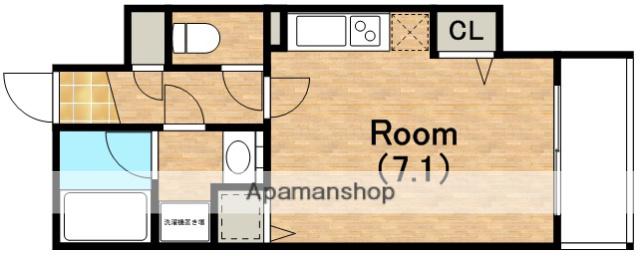 レジデンス本町エコロジー立売堀レジデンス(ワンルーム/11階)の間取り写真