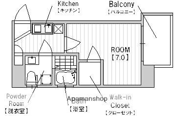 セレニテ日本橋エスト(1K/10階)の間取り写真