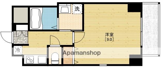 セオリー難波南(1K/8階)の間取り写真