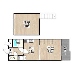 エイチ・ツーオー今川(1DK/5階)の間取り写真