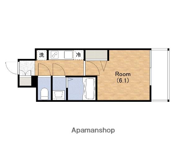 プレサンス大正フレンジ(1K/5階)の間取り写真