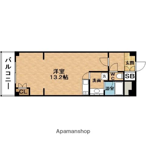 リブラン淀(ワンルーム/7階)の間取り写真