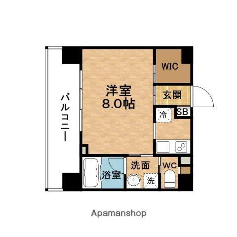 RESIUR-H梅田ウエスト(1K/11階)の間取り写真