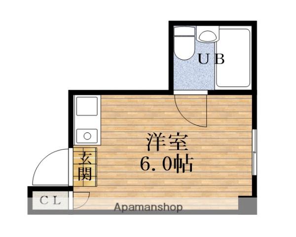 堀江GREENHEIGHTS(ワンルーム/7階)の間取り写真