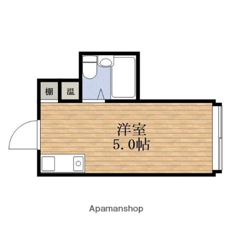 ラパンジール本田Ⅱ(ワンルーム/10階)の間取り写真