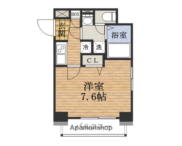 LEONECONFORTE本町東(1K/12階)の間取り写真