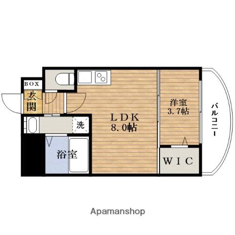 セレニテ谷町KARM(1LDK/7階)の間取り写真