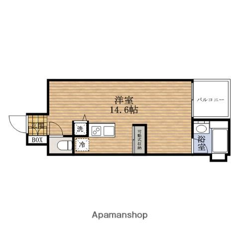 匠空京町堀(ワンルーム/6階)の間取り写真