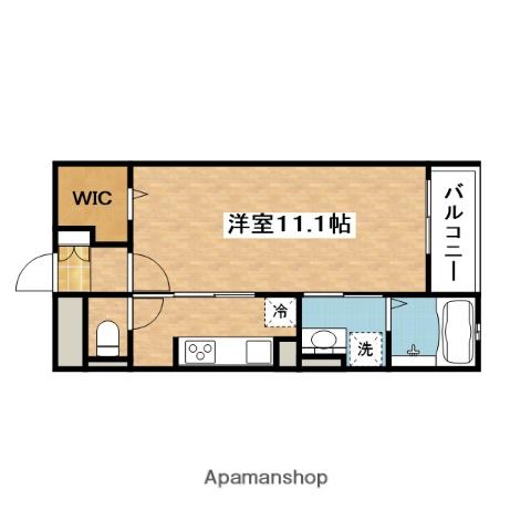 東海道本線 吹田駅(ＪＲ) 徒歩5分 4階建 築11年(1K/4階)の間取り写真