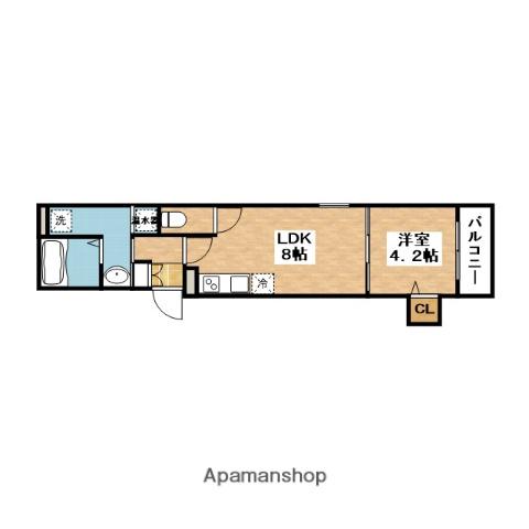 FDS吹田Ⅰ番館(1LDK/1階)の間取り写真