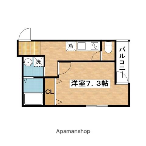 フジパレス吹田正雀(1K/2階)の間取り写真
