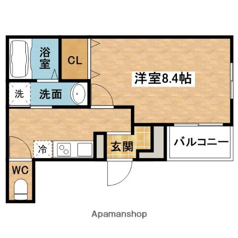 フジパレス吹田寿町Ⅰ番館(1K/1階)の間取り写真
