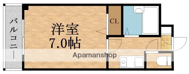 MPLAZA城東(1K/9階)の間取り写真