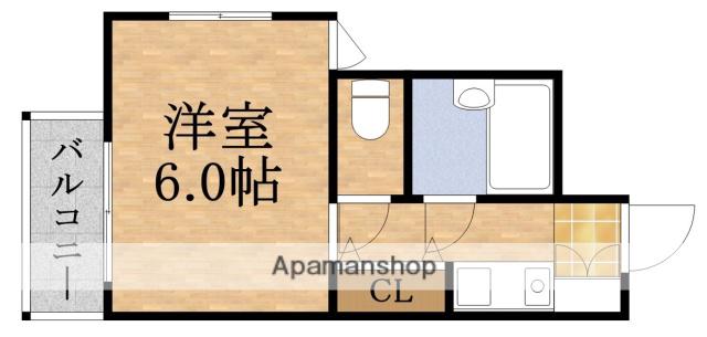 パレス新森(1K/3階)の間取り写真