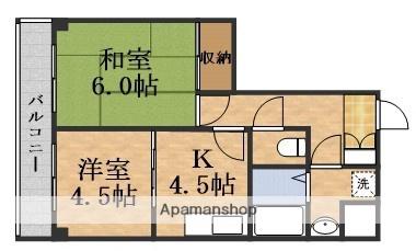 M・PLAZA城東五番館(1DK/6階)の間取り写真
