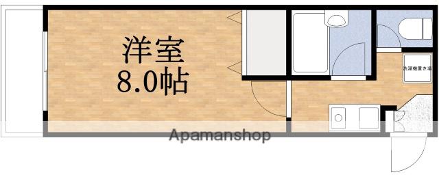 COLLECTION桜ノ宮Ⅱ(1K/5階)の間取り写真