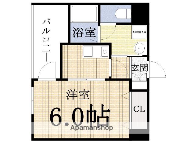 SHUNWA Ⅰ(1K/5階)の間取り写真