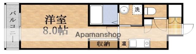 東洋プラザ都島南(1K/6階)の間取り写真