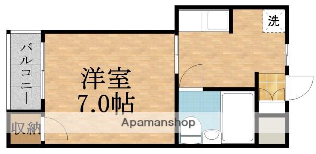 サンシャイン88(1K/9階)の間取り写真