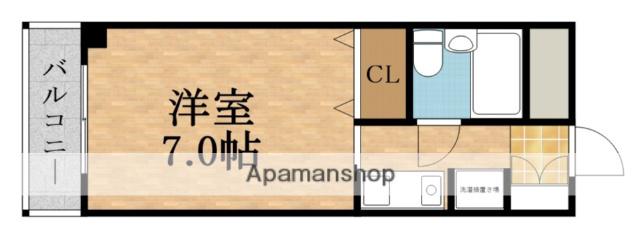 アインス中宮(ワンルーム/3階)の間取り写真