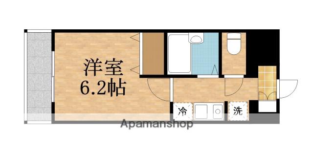 エスリード 京橋ステーションプラザ(1K/10階)の間取り写真