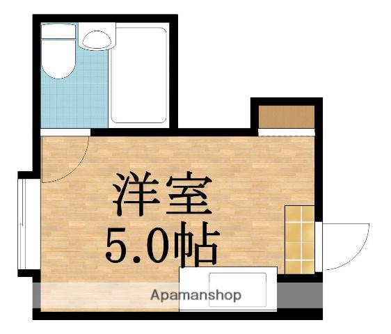 京橋ハイツ30(ワンルーム/2階)の間取り写真