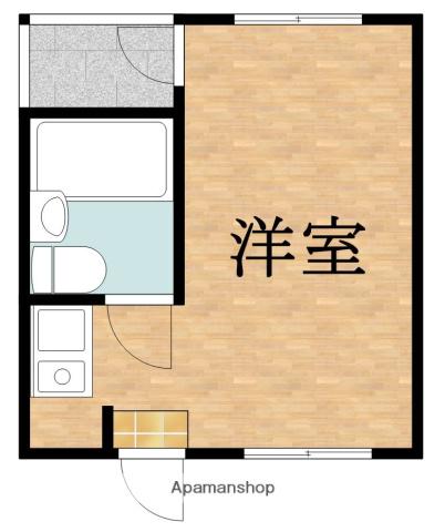 メゾン・ド・リュウ森小路(ワンルーム/3階)の間取り写真