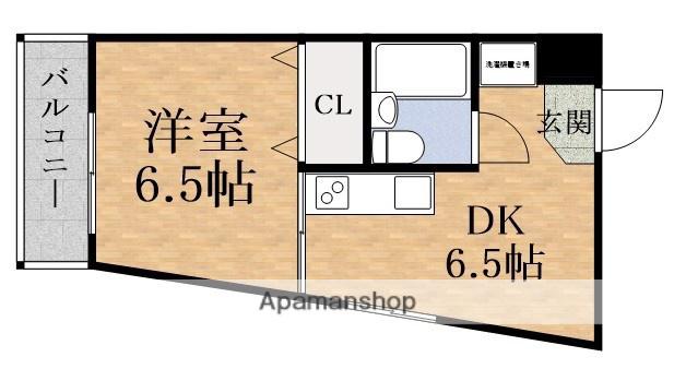 エクセードラ都島本通(1K/2階)の間取り写真