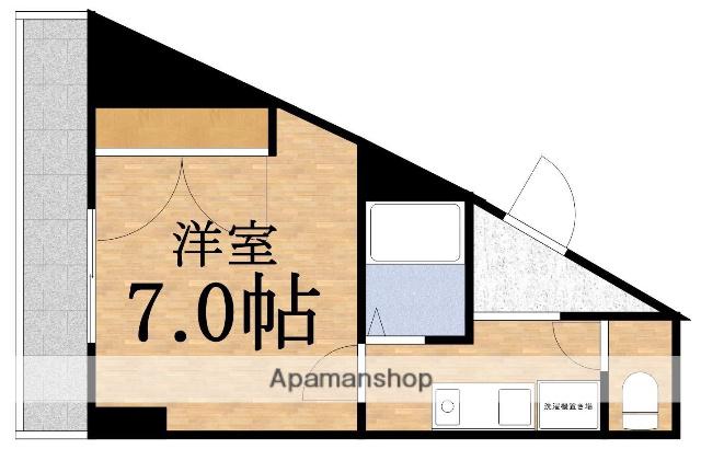 PRESTIGE桜の宮(1K/4階)の間取り写真
