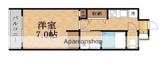 サンヴィラ千林(1K/6階)の間取り写真