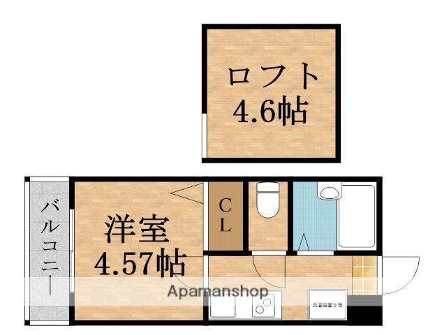 メゾンイストワール(1K/5階)の間取り写真